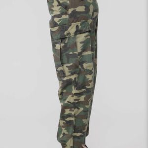 Camo fashion nova pants